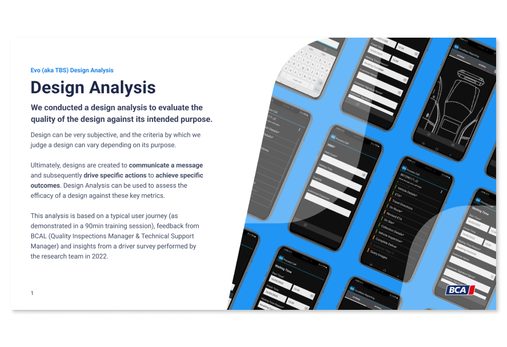 Design Analysis & User Journey Mapping